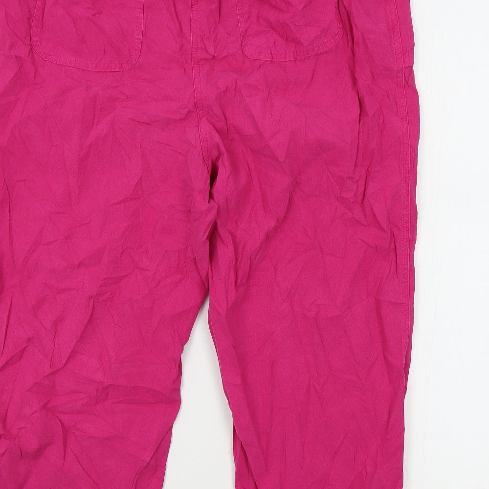 isle Womens Pink Trousers Size 18 L20 in