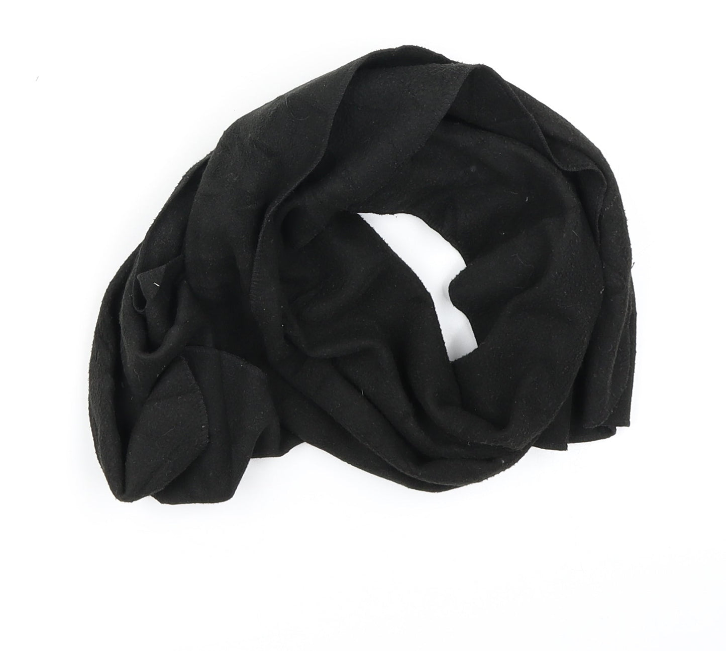 Preworn Mens Black Scarf One Size