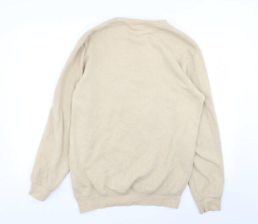 Womens UK Size XS H&M Beige Pullover Jumper