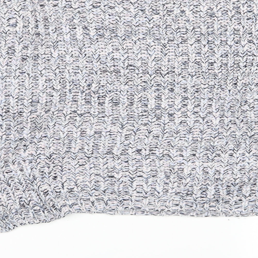 Womens UK Size S New Look Grey Pullover Jumper
