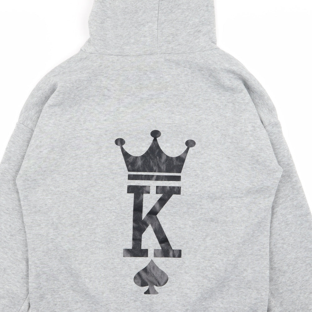 Preworn Mens Grey Pullover Jumper Size M