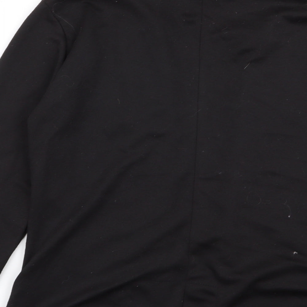 Boohoo Womens Black Jacket Blazer Size 12