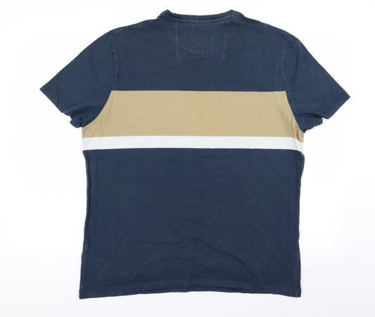 Mens UK Size L F&F Blue T-Shirt