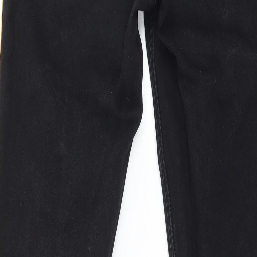Womens UK Size 8 Denim & Co. Regular Fit Skinny Black Jeans