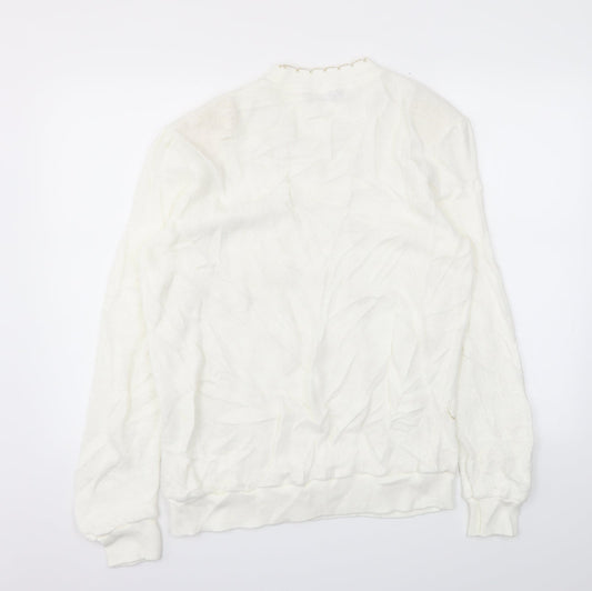 Womens UK Size 16 Afibel Ivory Pullover Jumper