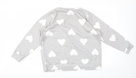 Womens UK Size 16 VERY Grey Pullover Jumper