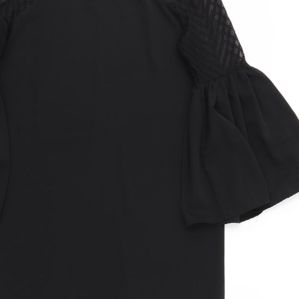 Primark Womens Black Fit & Flare Size 10