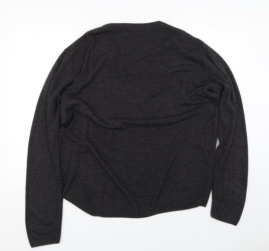 Easy Mens Grey Pullover Jumper Size XL