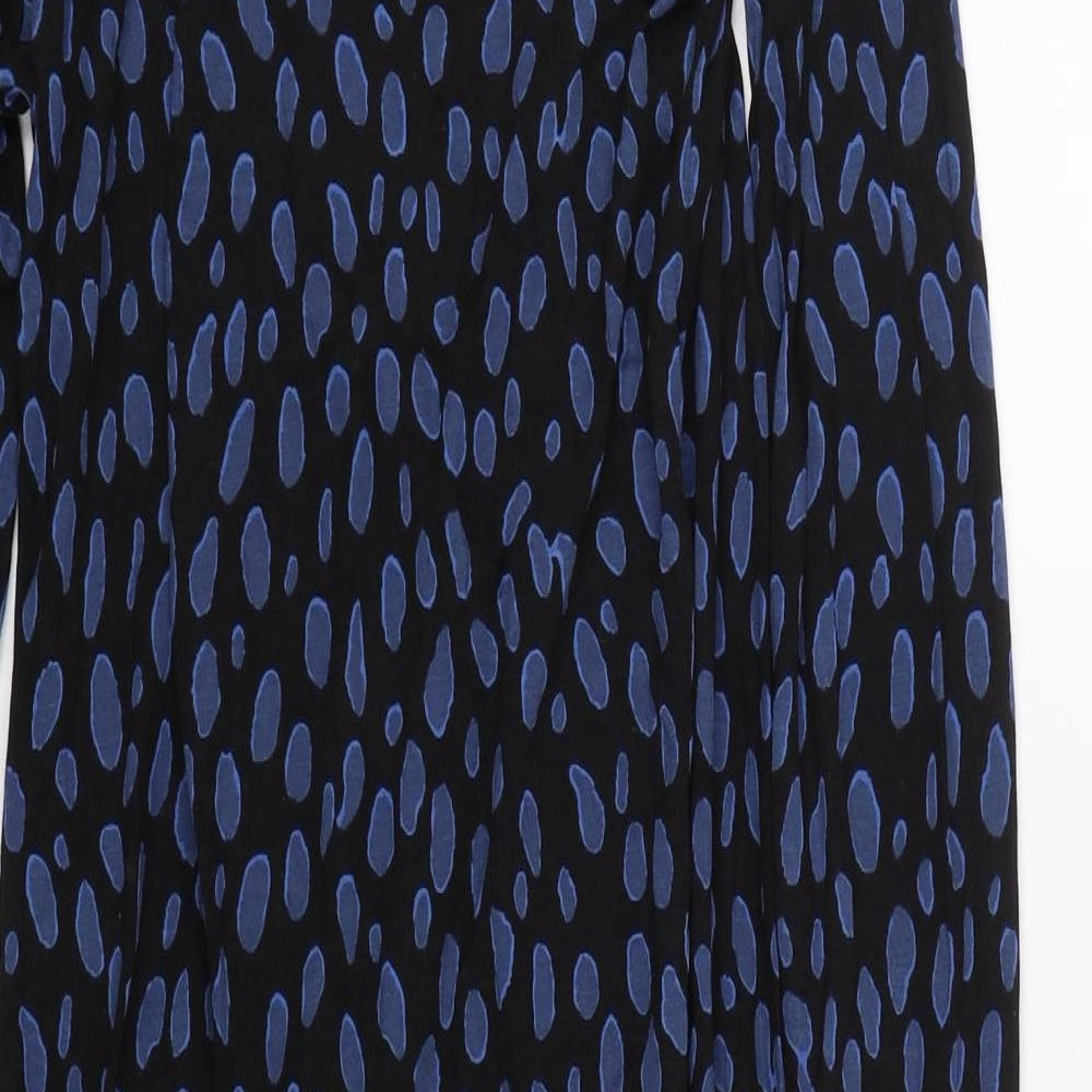 George Womens Blue Animal Print Cardigan Jumper Size 10