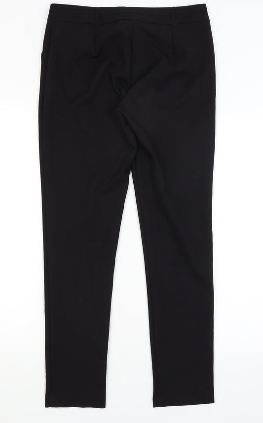 New Look Womens Black Dress Pants Trousers Size 10 L29 in