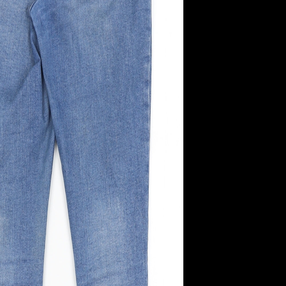 Denim Co Womens Blue Capri Jeans Size 10 L23 in