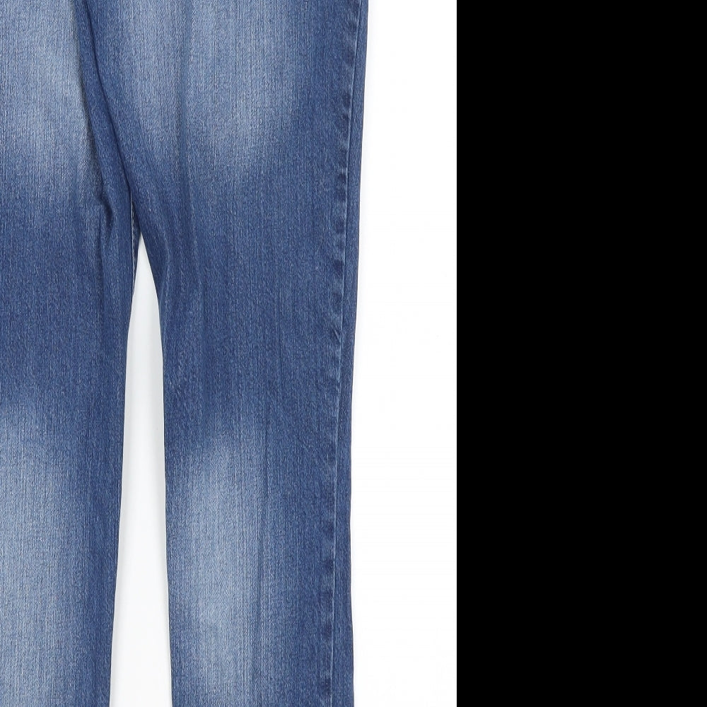 ESMARA Womens Blue Straight Jeans Size 10 L28 in