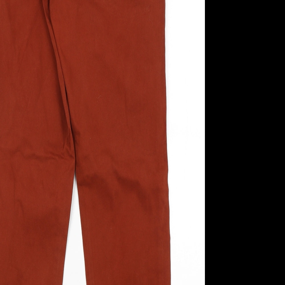 TU Womens Red   Straight Jeans Size 10 L29 in