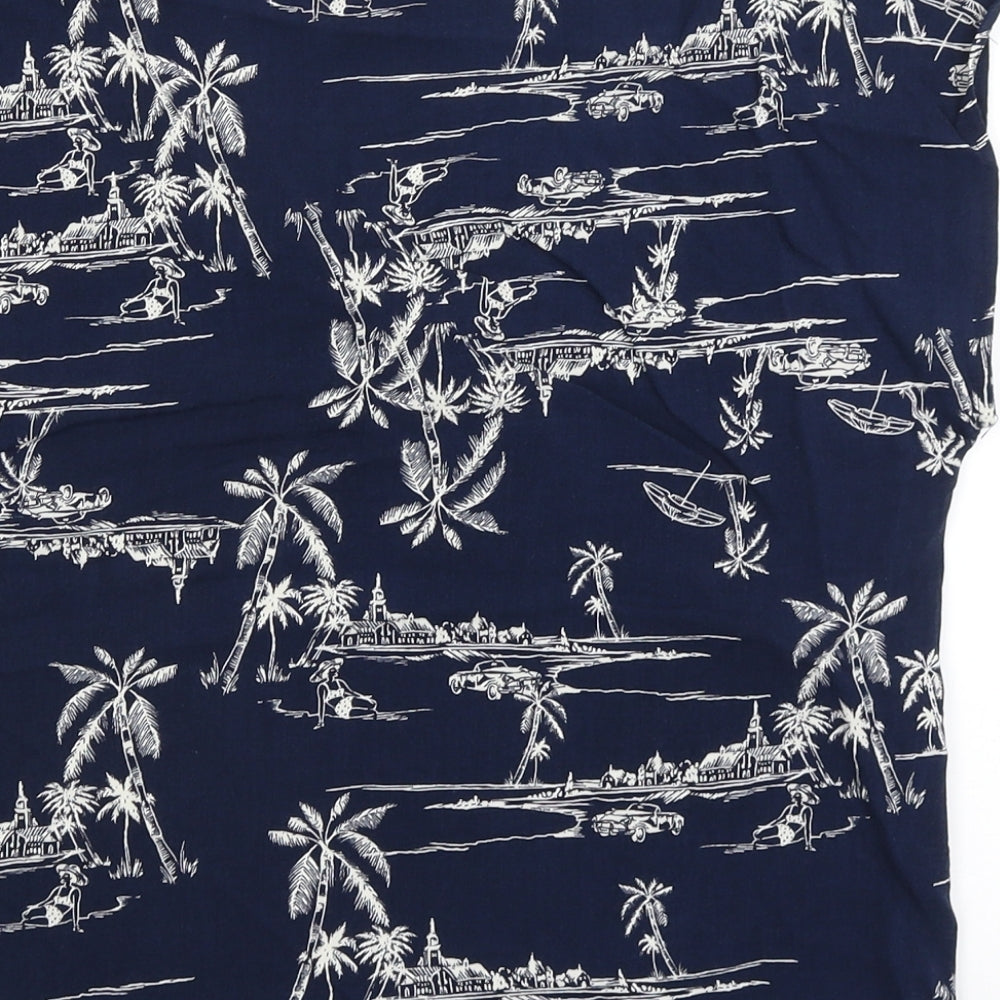 Primark Womens Blue Basic T-Shirt Size 6