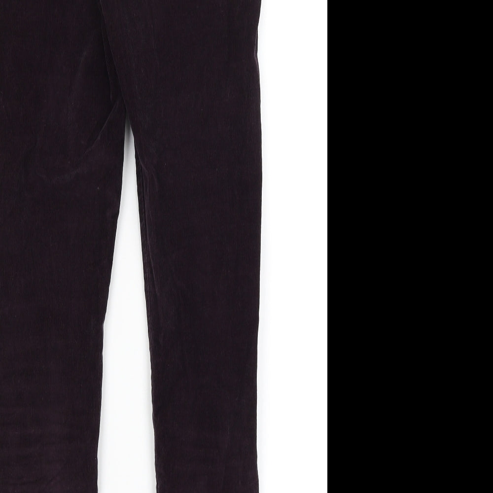 Womens UK Size 26 in BDG Regular Fit Purple Trousers