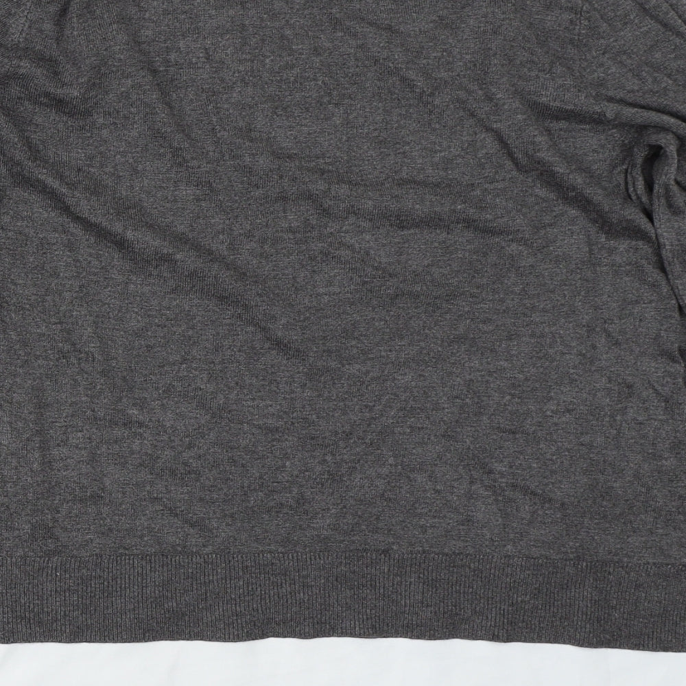 Womens UK Size 12 F&F Grey Pullover Jumper