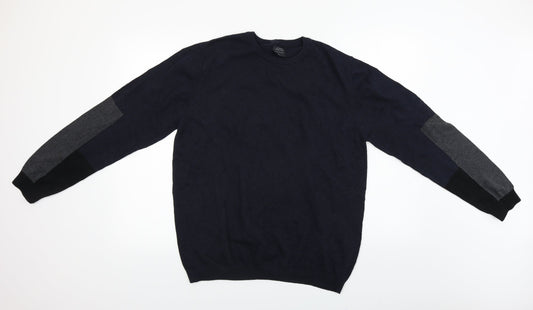 Authentic Womens Blue Pullover Jumper Size L
