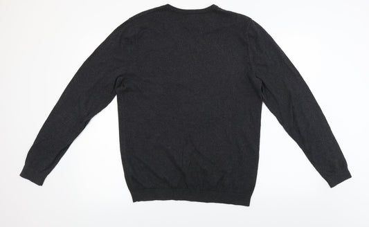 Burton Mens Grey Pullover Jumper Size M