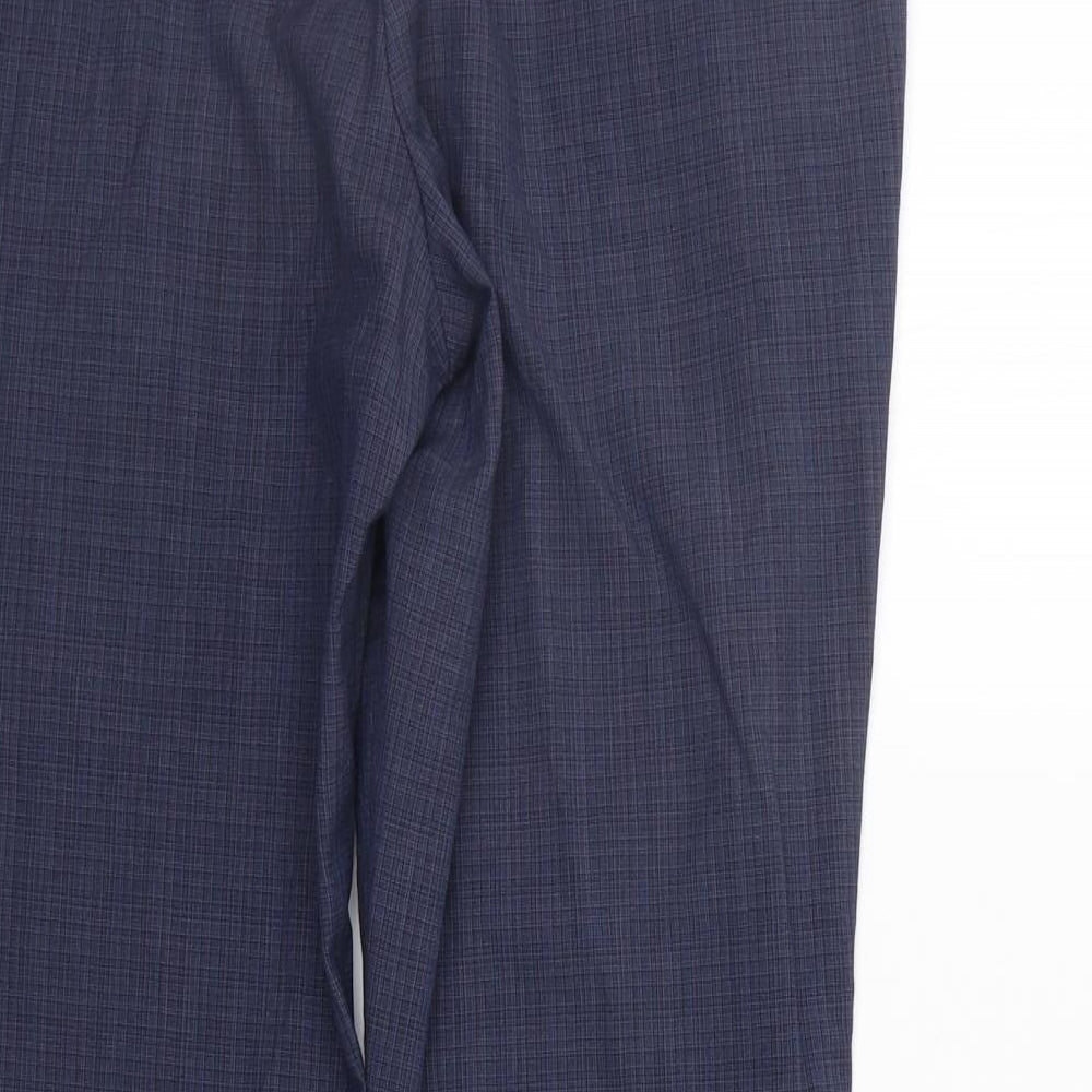 Womens UK Size 32 in NEXT Regular Fit Blue Trousers