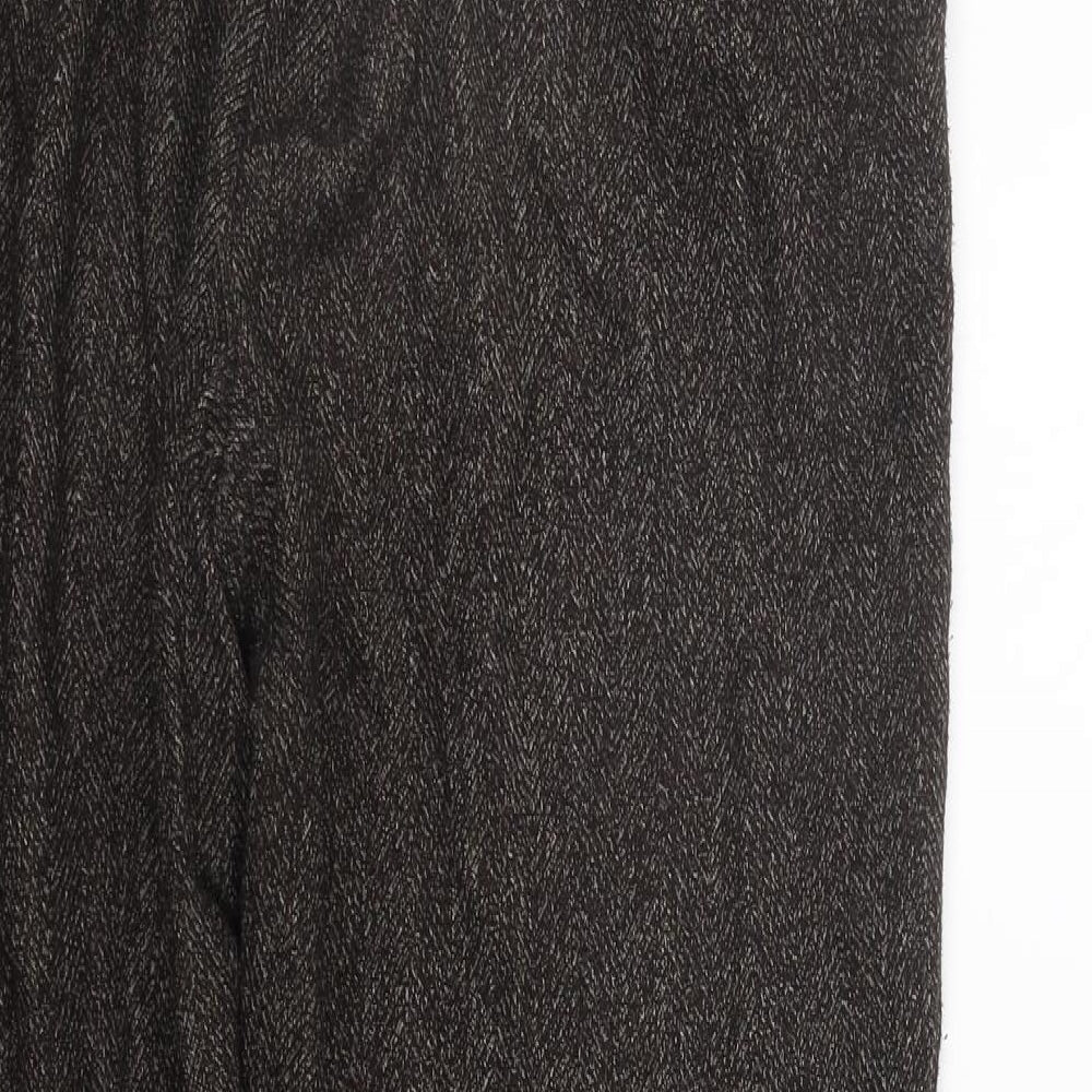 Womens UK Size 18 Preworn Regular Fit Sweatpants Brown Trousers