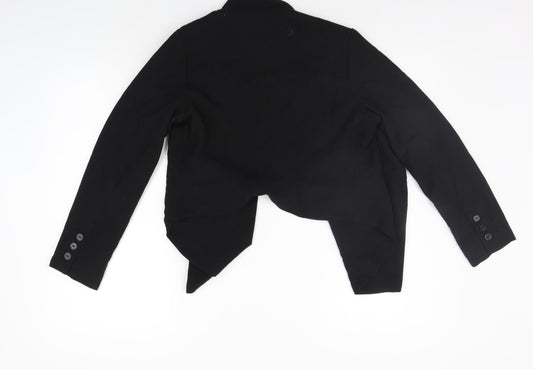 Womens UK Size 10 H&M Black Gilet