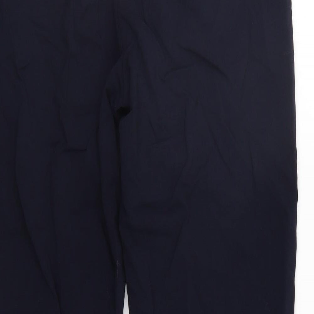 Womens UK Size 8 Marks and Spencer Regular Fit Blue Trousers