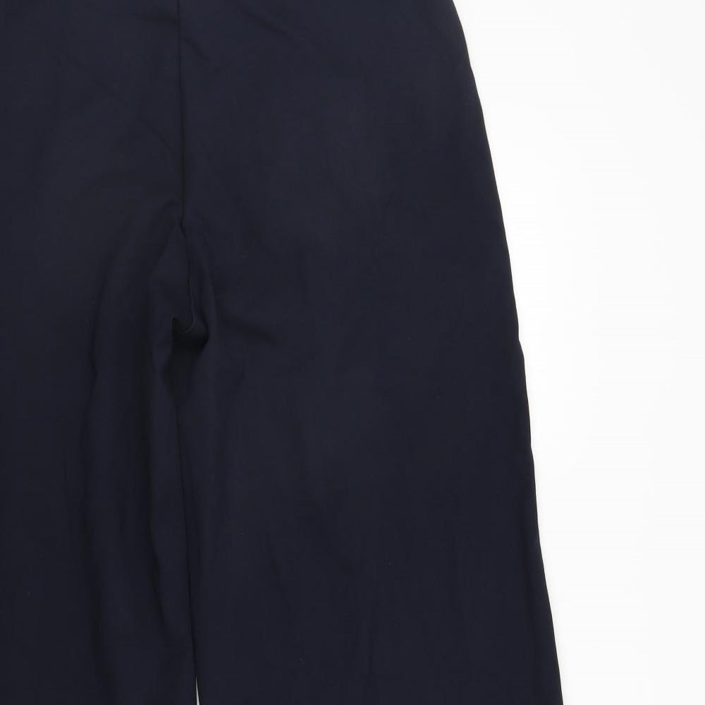 Womens UK Size 20 Marks and Spencer Regular Fit Rain Trousers Blue Trousers