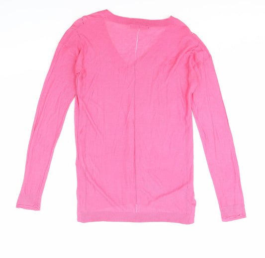Womens UK Size 8 NEXT Pink Pullover Jumper