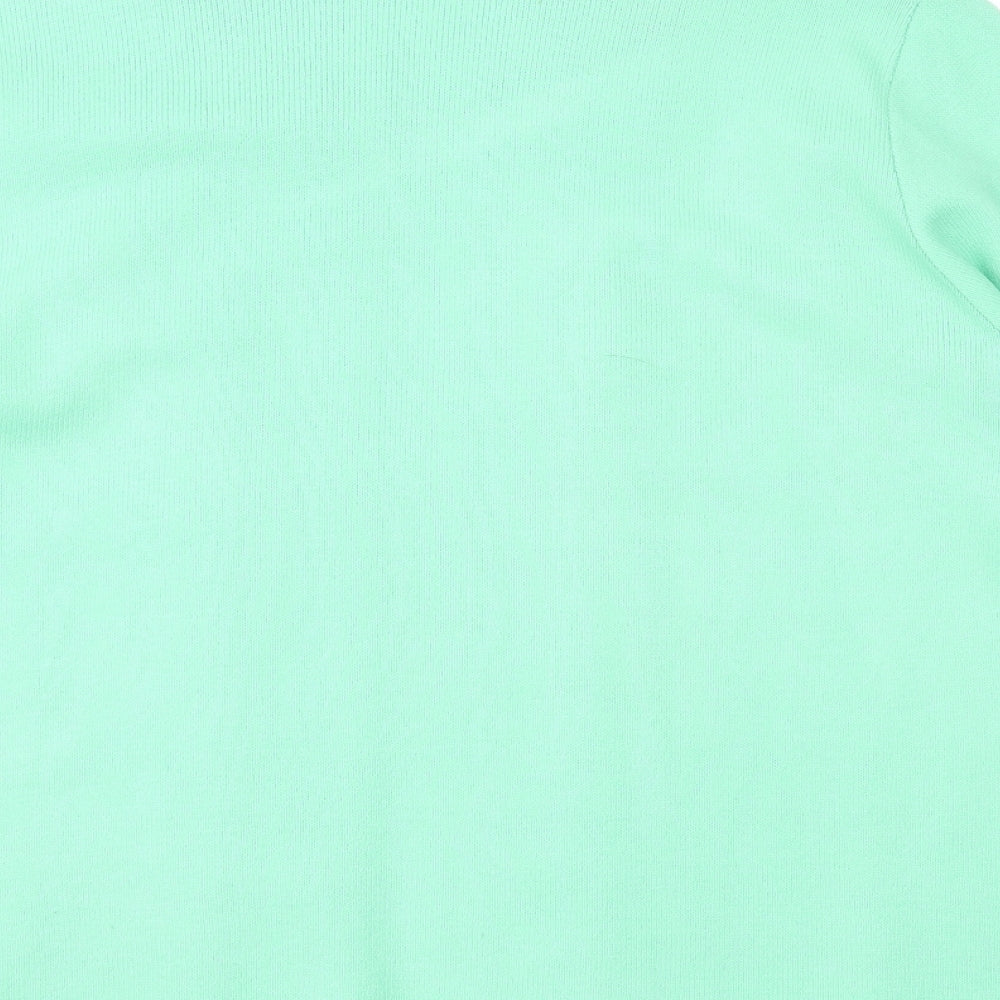 Womens UK Size L Impressions Green Pullover Jumper