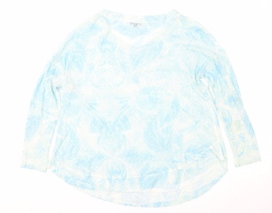 Womens UK Size M Casamia Blue Pullover Jumper