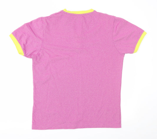 Ultramagnetic Mens Pink Polo Size M