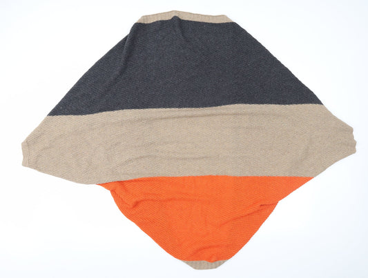 SheIn Womens Multicoloured Geometric Cardigan Jumper Size M