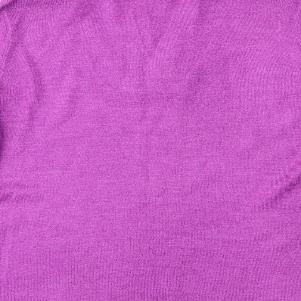 Womens UK Size S Bonmarché Purple Pullover Jumper