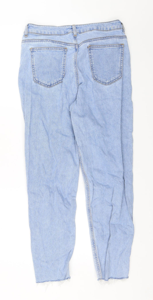 ASOS Womens Blue   Mom Jeans Size 28 in L25 in