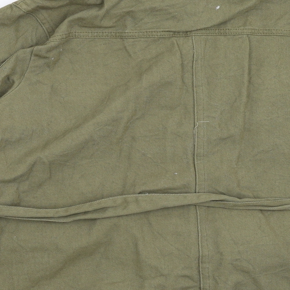 Primark Womens Green Denim Jacket Size XS