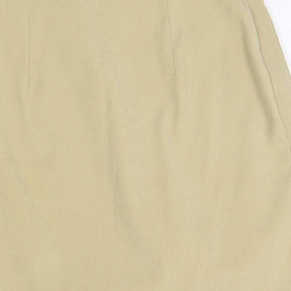 Missguided Womens Gold Straight & Pencil Skirt Size 10