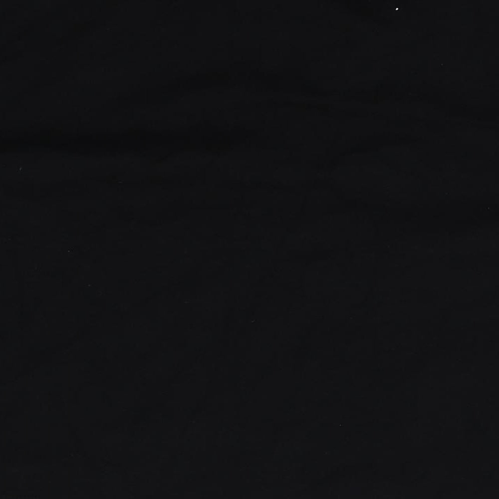 Primark Womens Black Basic Polo Size S - cropped