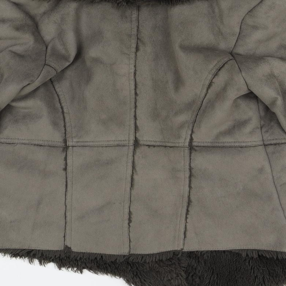 Papaya Womens Beige Jacket Size 12