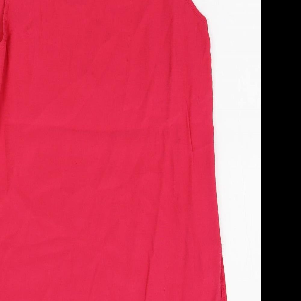 F&F Womens Pink Basic Blouse Size 10