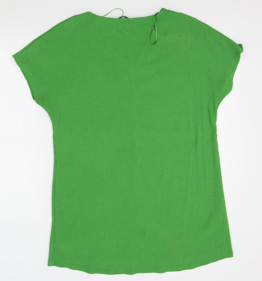 F&F Womens Green Pullover Jumper Size 12