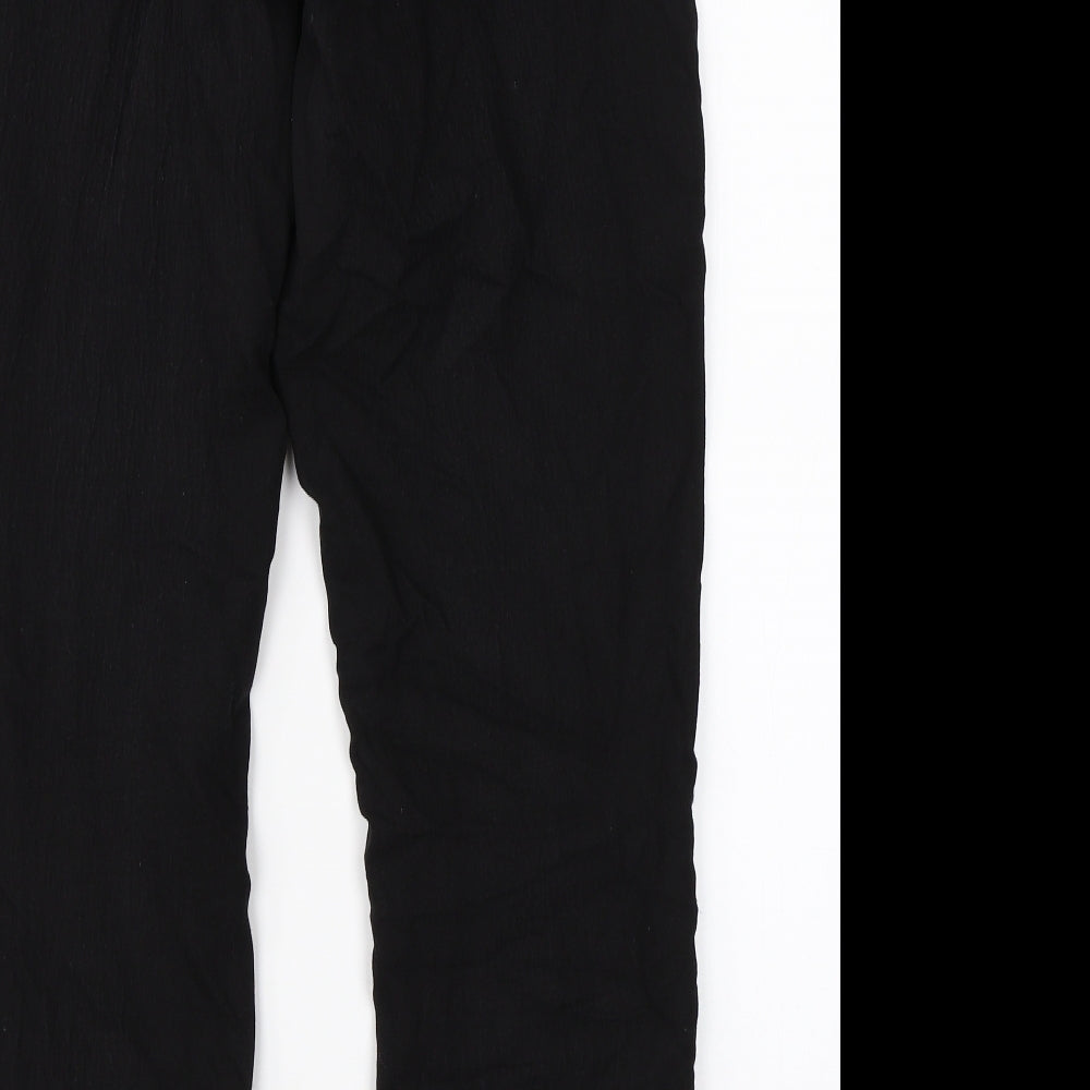 Denim Co. Womens Black Straight Jeans Size 16 L26 in