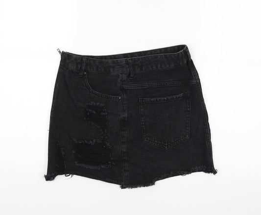 FOREVER 21 Womens Black   Mini Skirt Size 28
