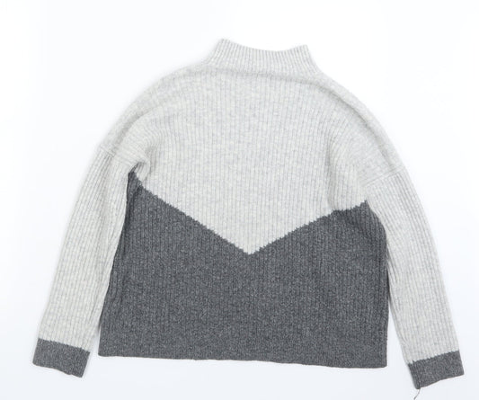 Marks and Spencer Womens Grey Knit Pullover Jumper Size M