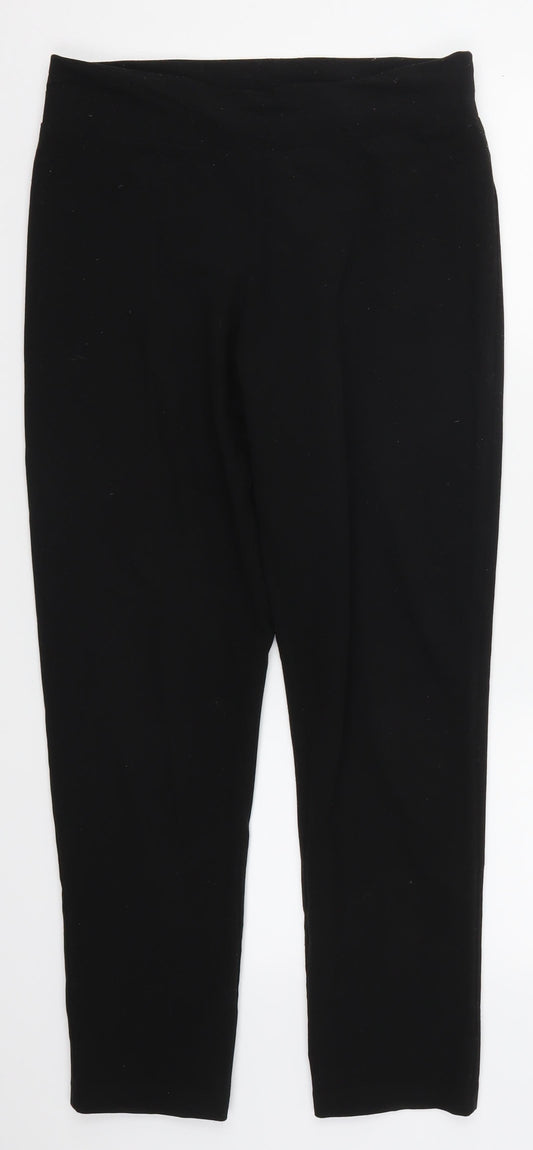 Womens UK Size 10 Autonomy Slim Fit Black Trousers