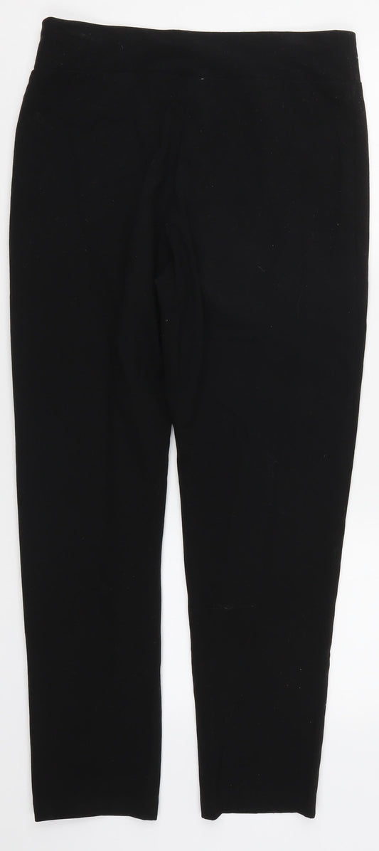 Autonomy Womens Black Trousers Size 10 L28 in
