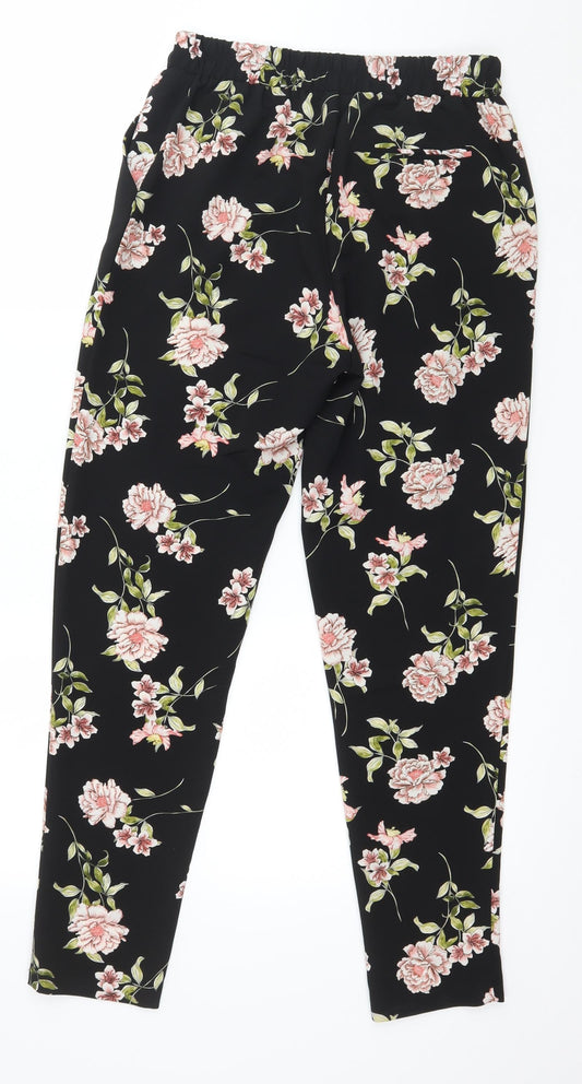 Primark Womens Black Rain Trousers Trousers Size 6 L28 in