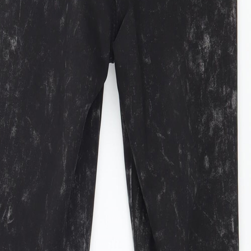 New Look Girls Black Denim Skinny Jeans Size 13 Years - Distressed