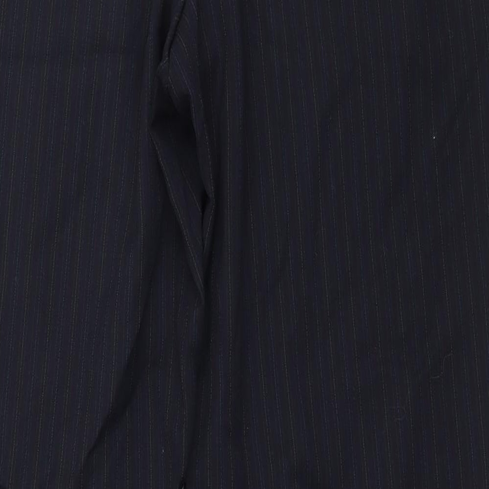 Mens UK Size 38 in Preworn Regular Fit Blue Trousers