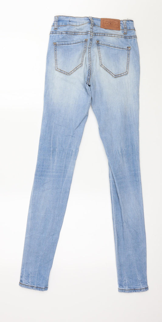 Womens UK Size 26 in Amisu Regular Fit Skinny Blue Jeans
