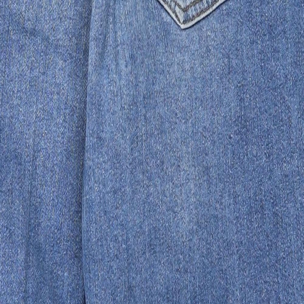 ASOS Womens Blue  Denim Mom Jeans Size 28 in L28 in